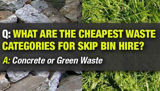 Concrete or Green Waste